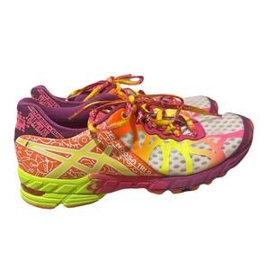 Asics T458N Gel-Noosa Tri 9 Running Triathlon Multi Color Women's Size 8